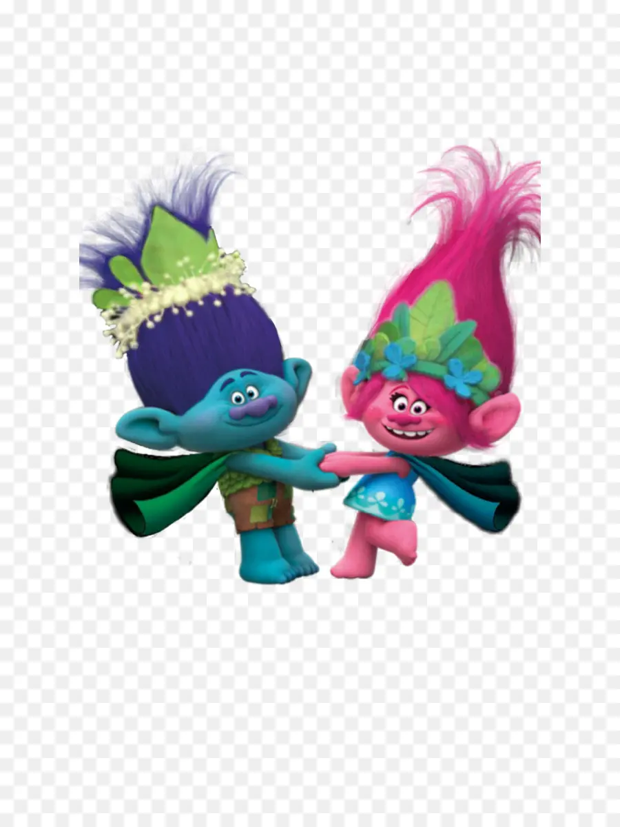 Trolls，Se Tenir La Main PNG