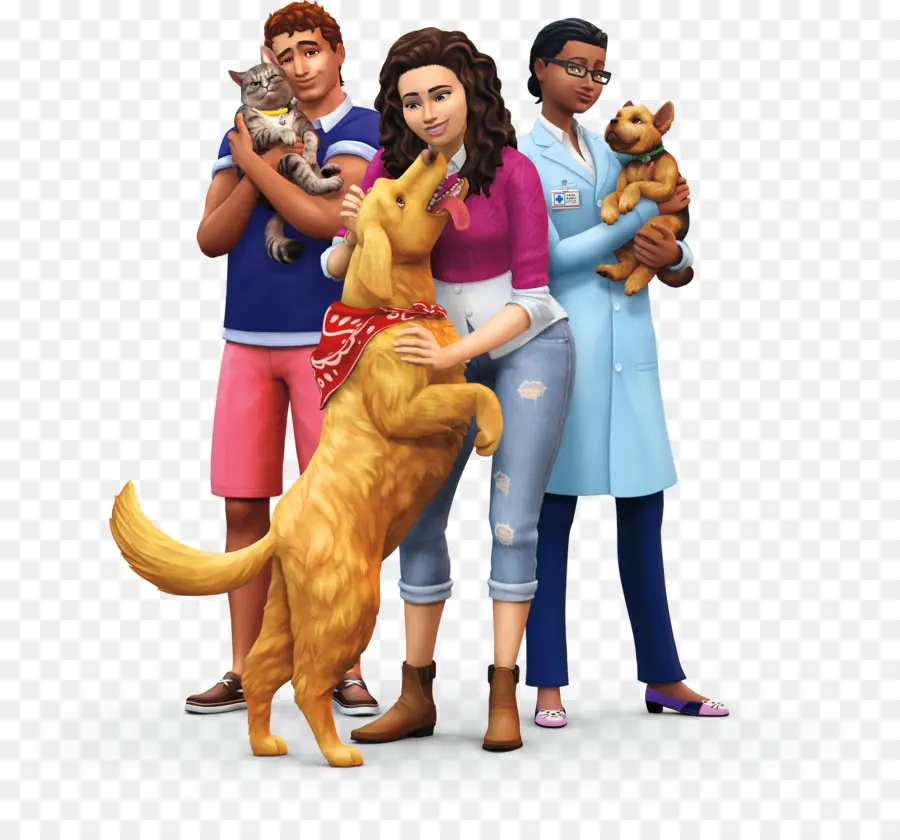 Les Sims 4 Chats Chiens，Les Sims 3 Animaux De Compagnie PNG
