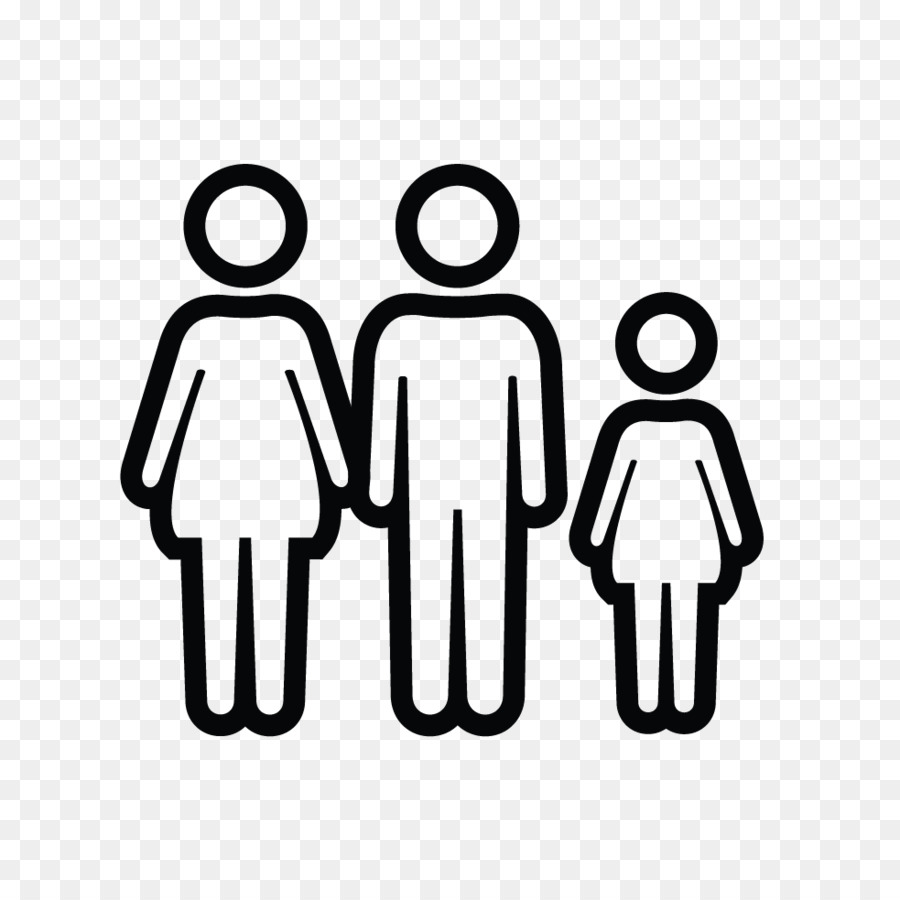 Famille Silhouette，Famille PNG