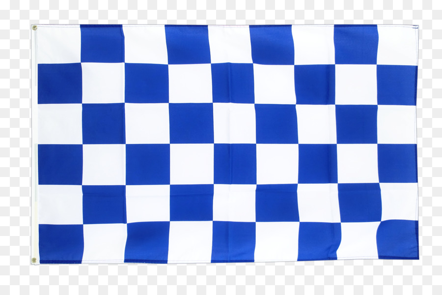 Drapeau à Damier，Bleu PNG