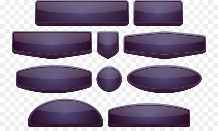 Boutons De L'interface Utilisateur，Conception PNG