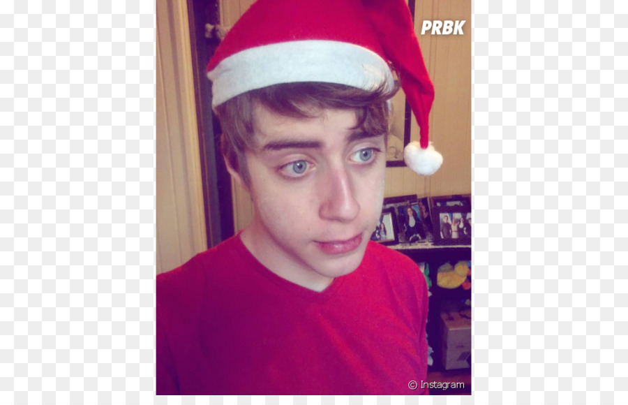 Chapeau De Père Noël，Chemise Rouge PNG