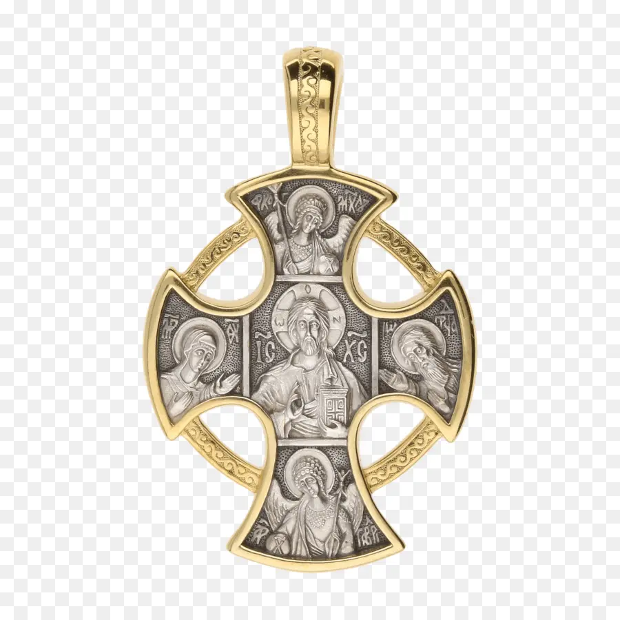 Pendentif Croix，Religieux PNG