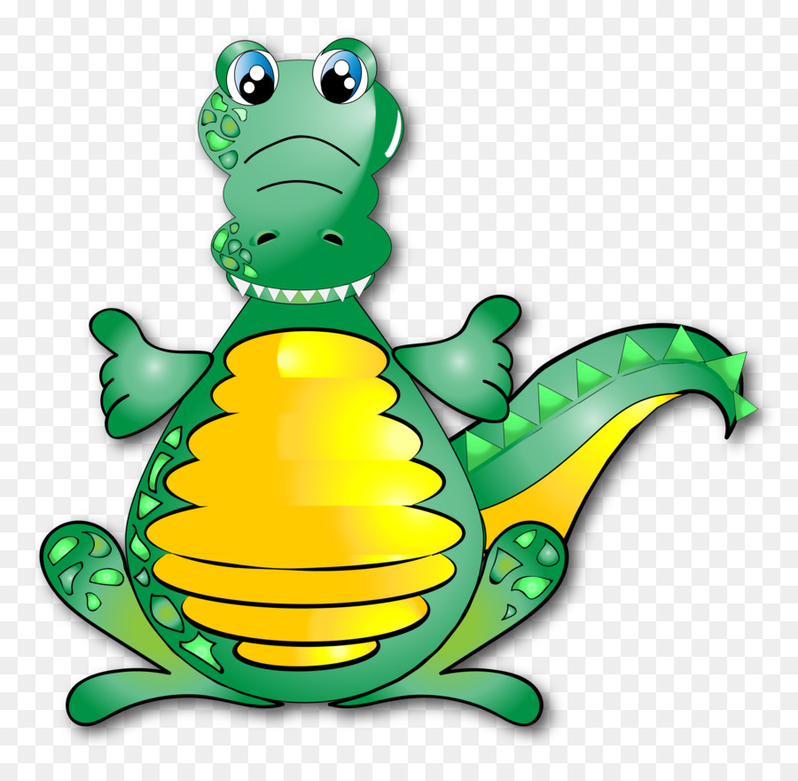 Crocodile，Vert PNG