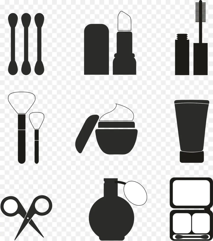 Outils Cosmétiques，Se Maquiller PNG