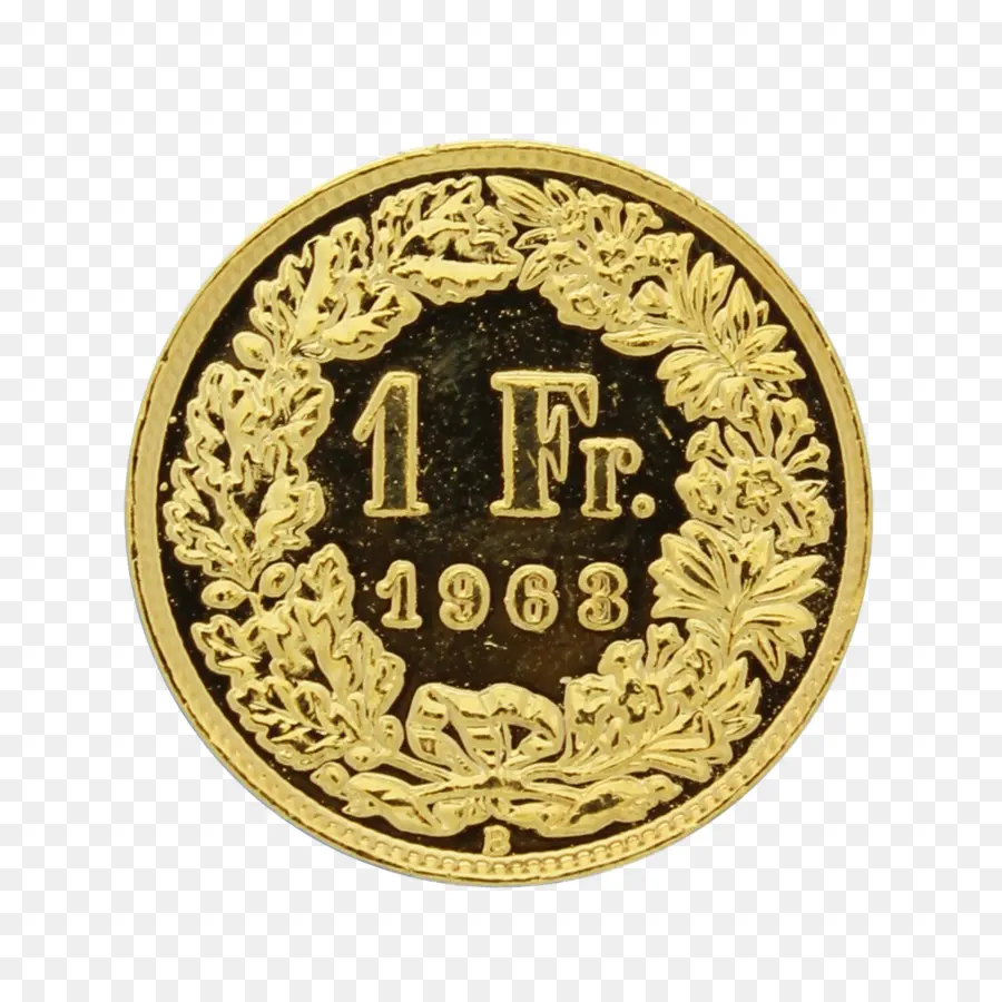 Pièce D'or，1 Franc PNG