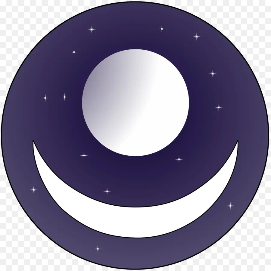 Lune Et étoiles，Lune PNG