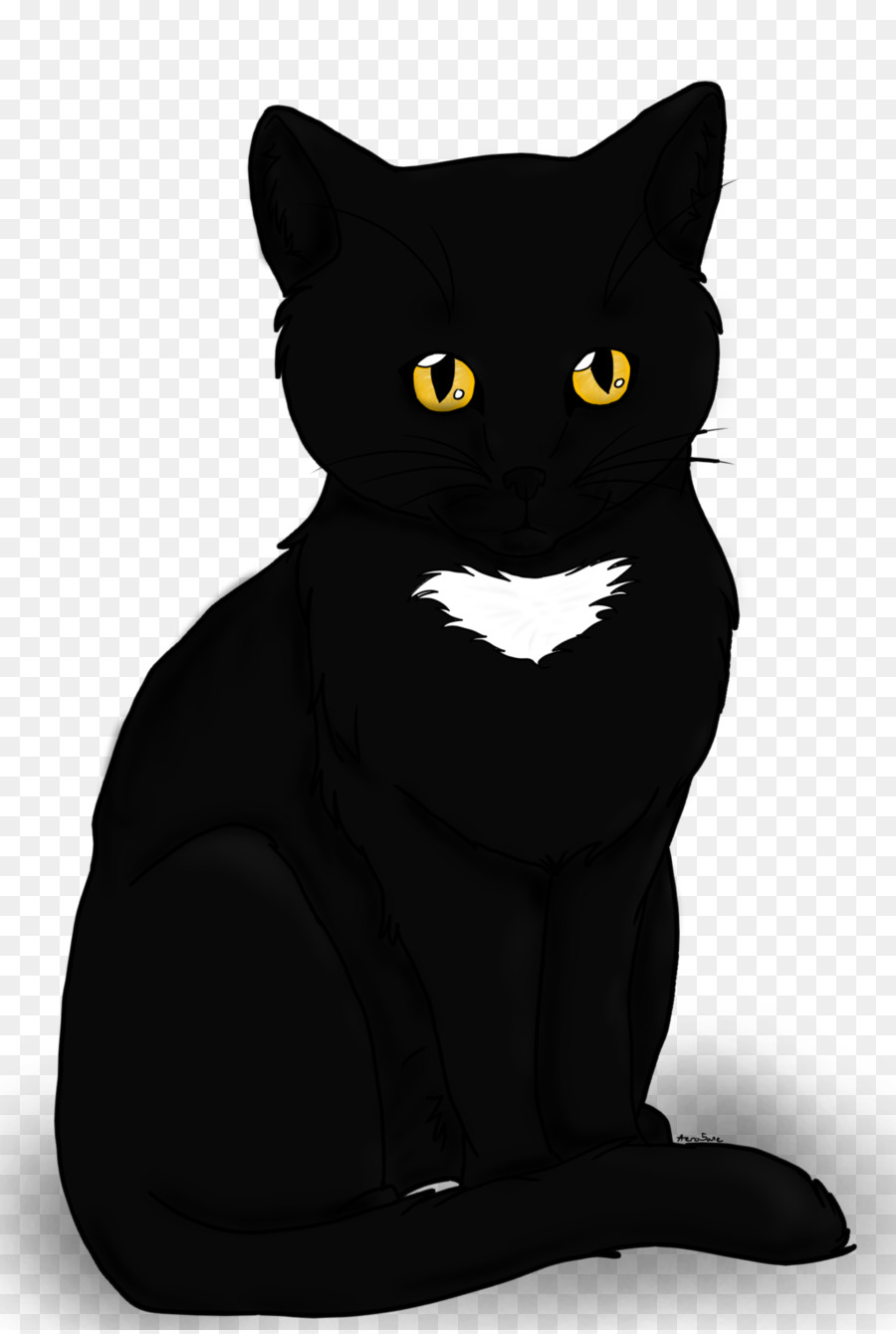 Chat，Noir PNG