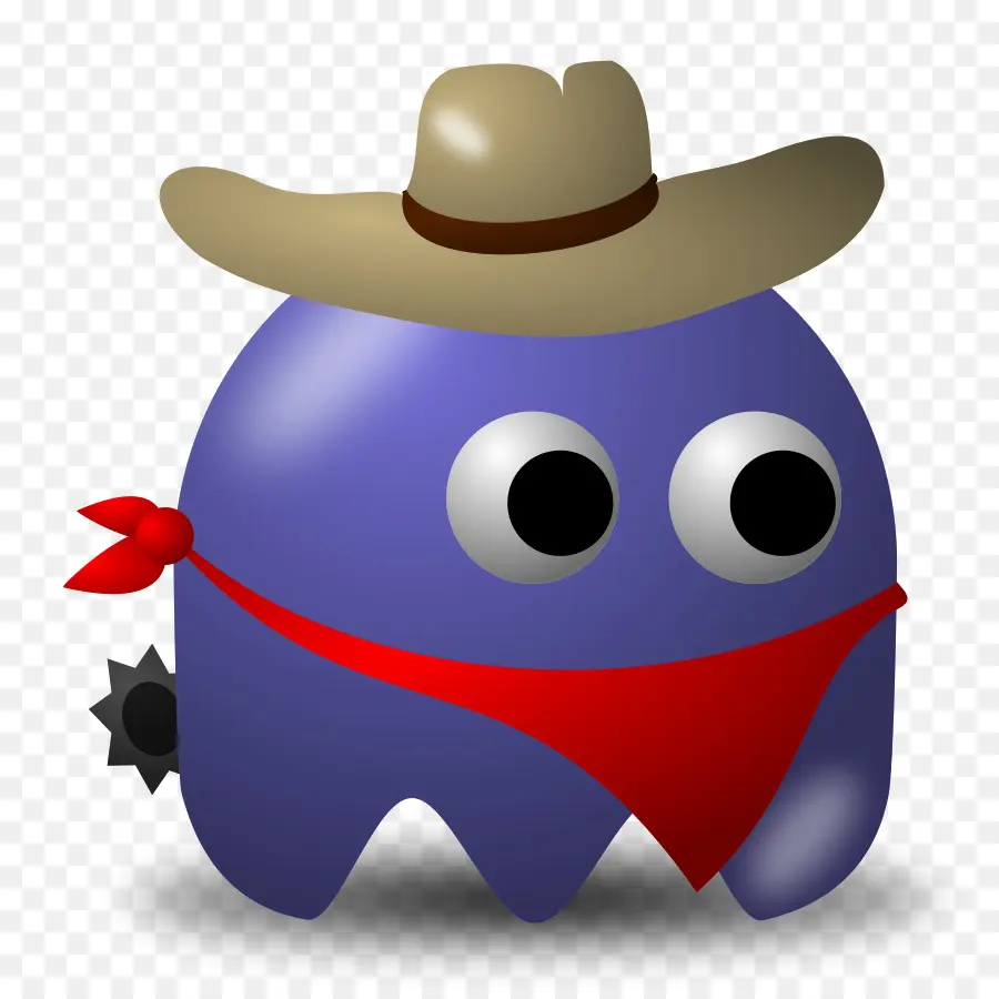 Fantôme De Cow Boy，Dessin Animé PNG