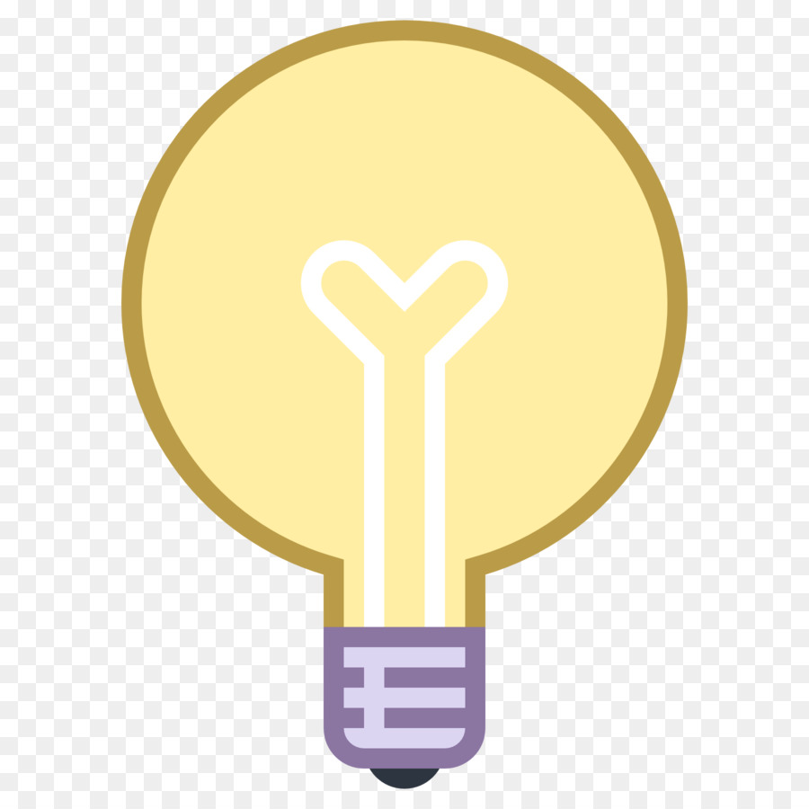 Ampoule Jaune，Électricité PNG