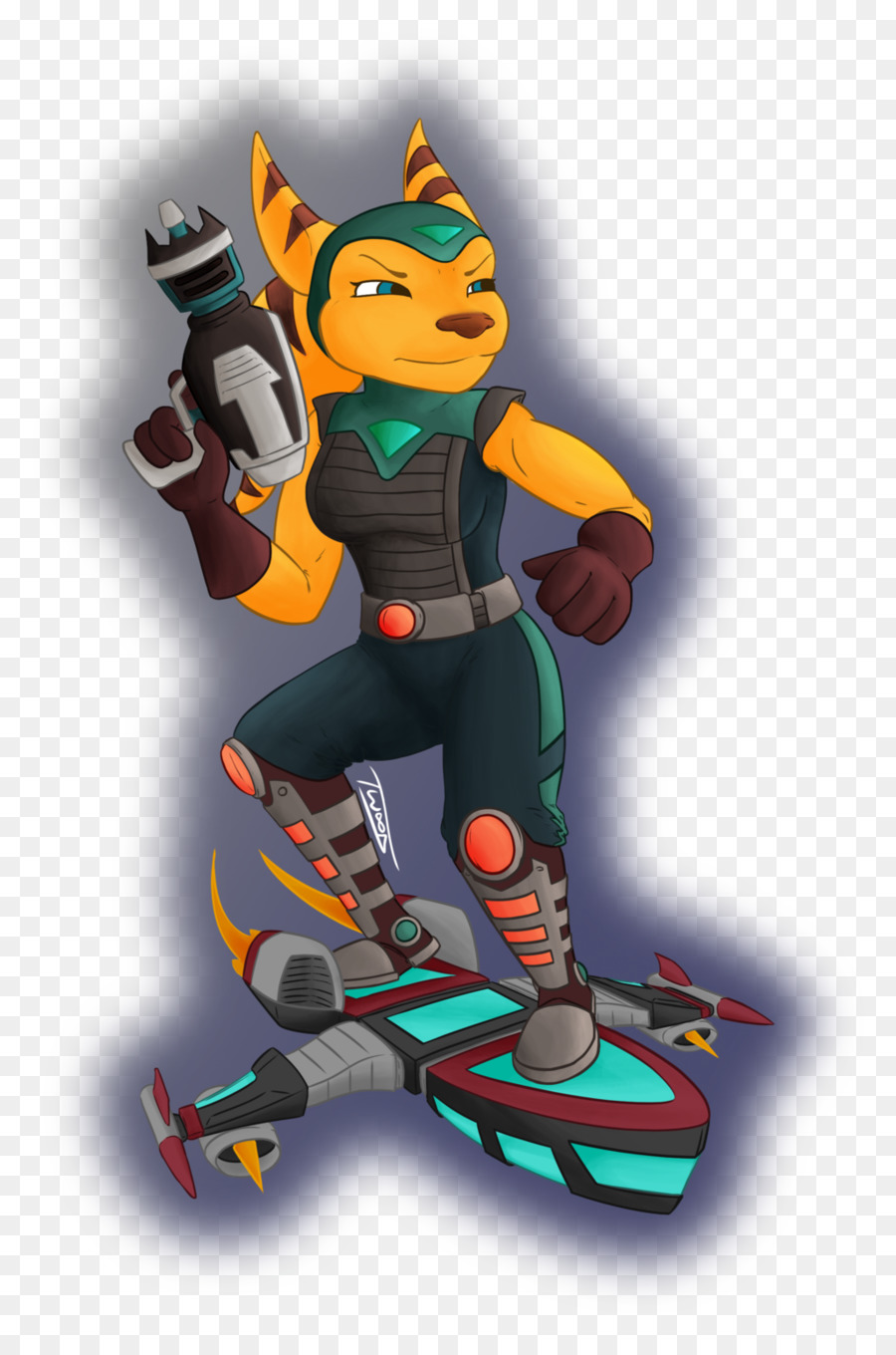 Ratchet Clank，Angela Croix PNG