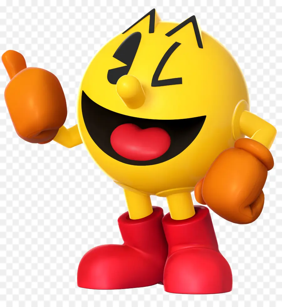 Pacman，Super Smash Bros Pour Nintendo 3ds Et Wii U PNG