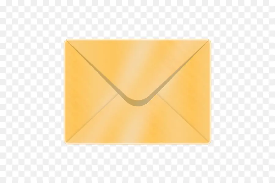 Enveloppe Jaune，Mail PNG