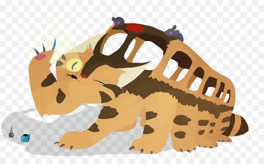 Catbus，Dessin PNG