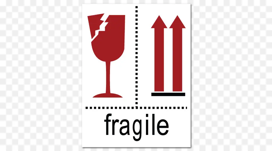 Signe Fragile，Verre PNG