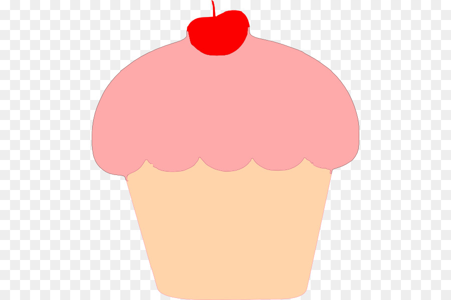 Petit Gâteau Rose，Cerise PNG