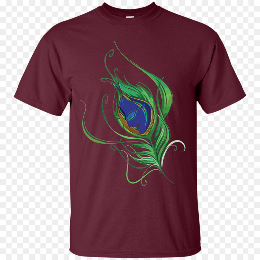 T Shirt Plume De Paon，Vêtements PNG