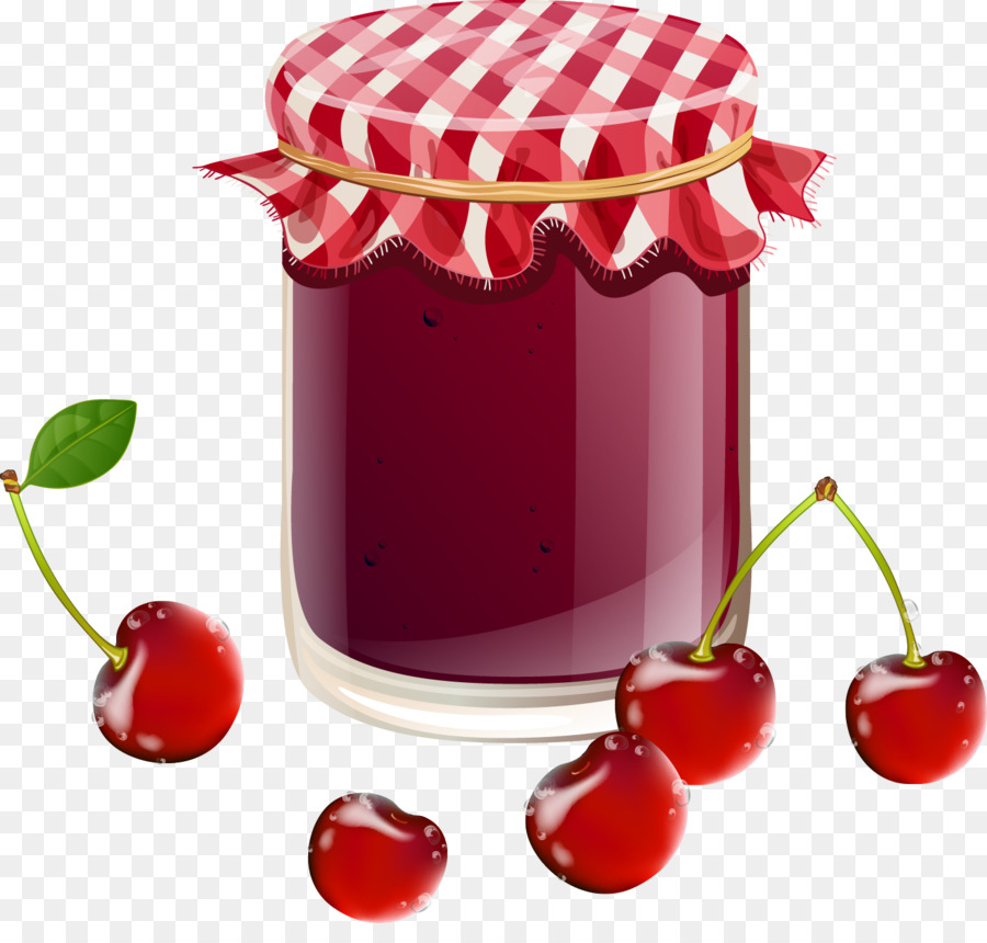 Pot De Confiture，Cerise PNG