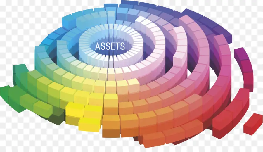 Actifs Colorés，Graphique PNG