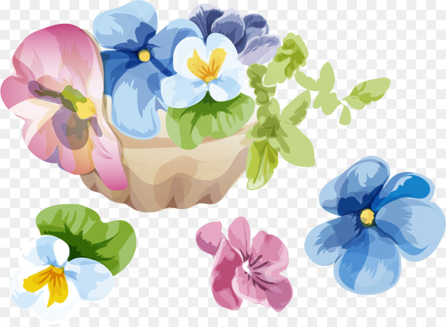 Fleur，Peinture PNG