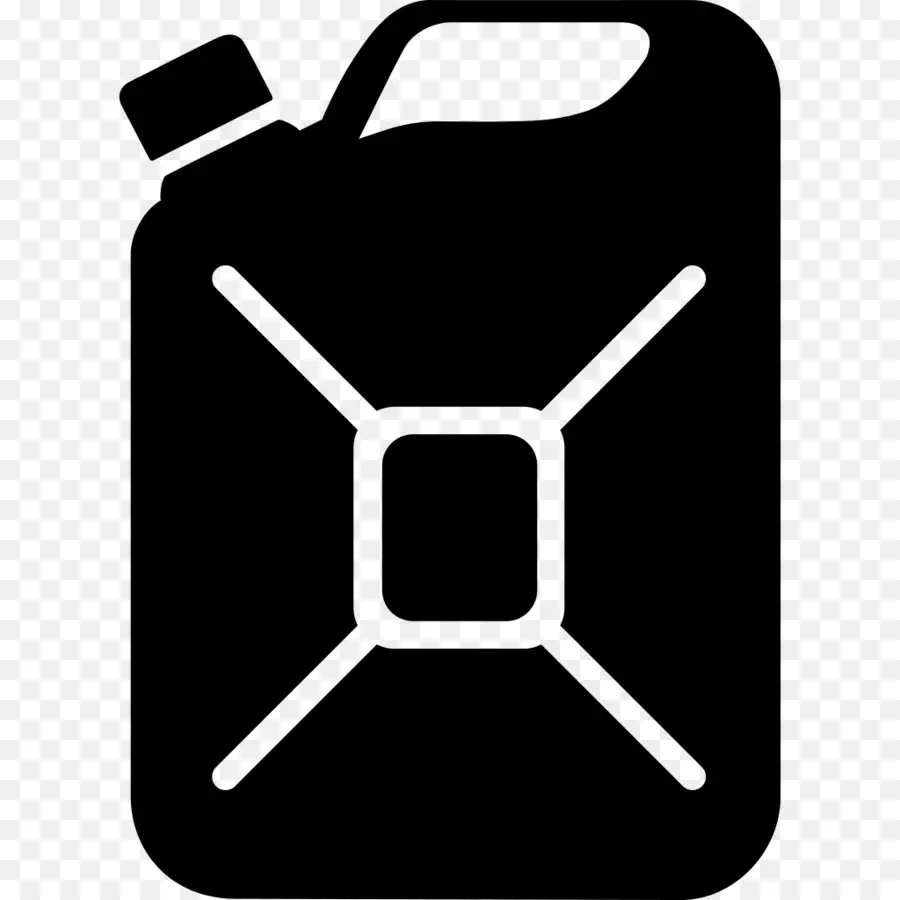 Bidon De Carburant，Noir PNG