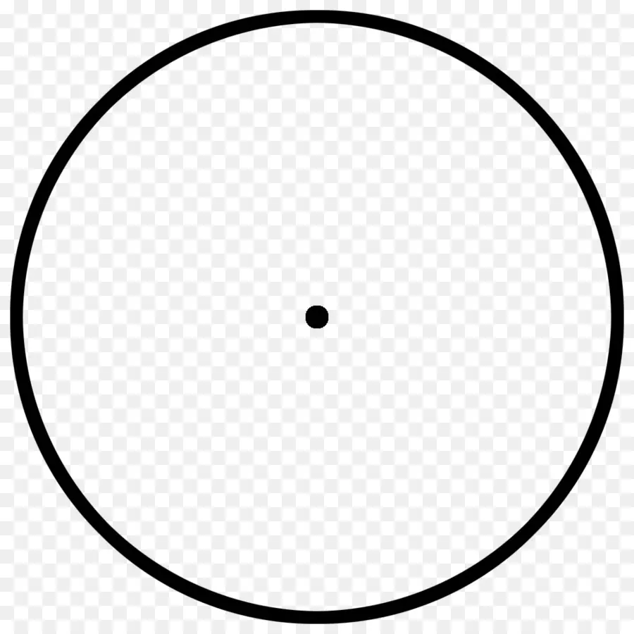 Cercle Noir Et Blanc，Point PNG