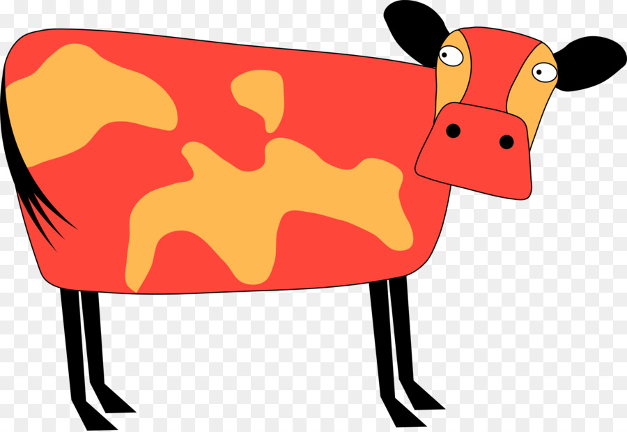 Vache De Dessin Animé，Ferme PNG