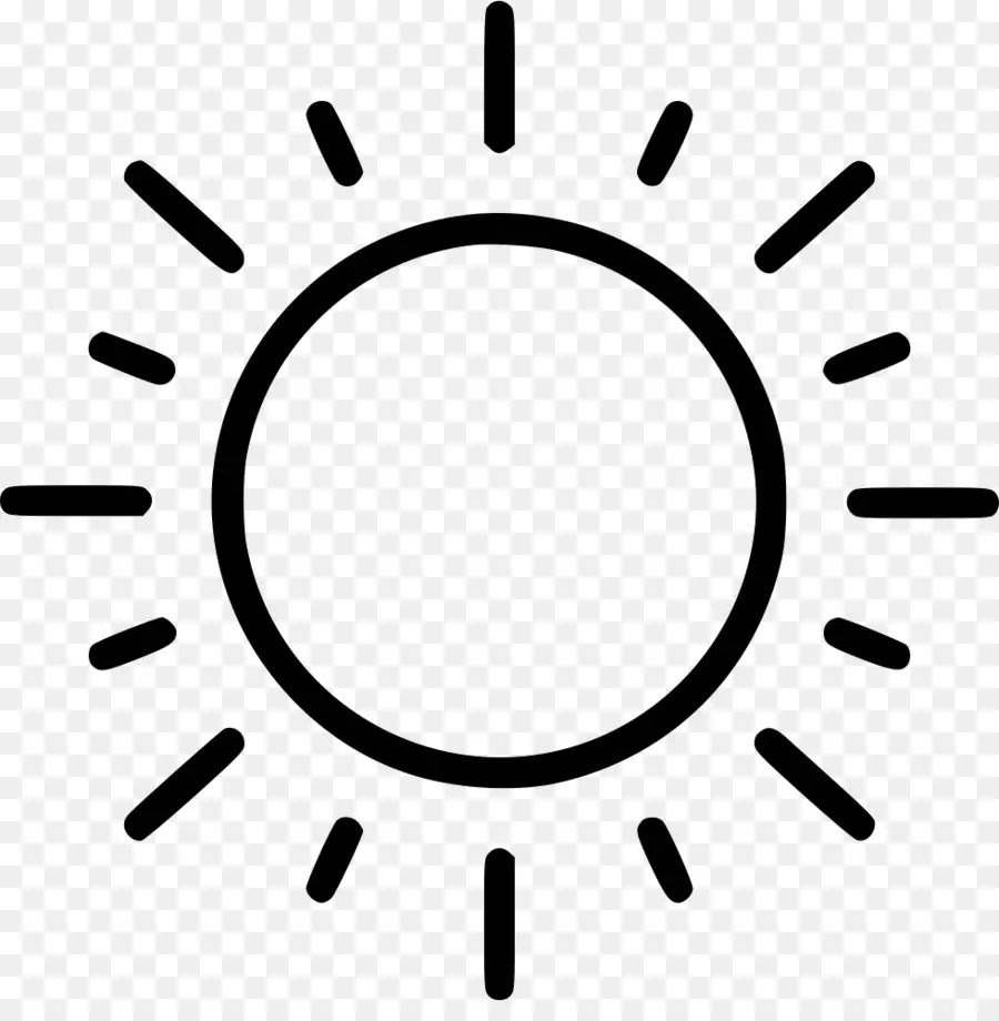 Icône Soleil，Météo PNG