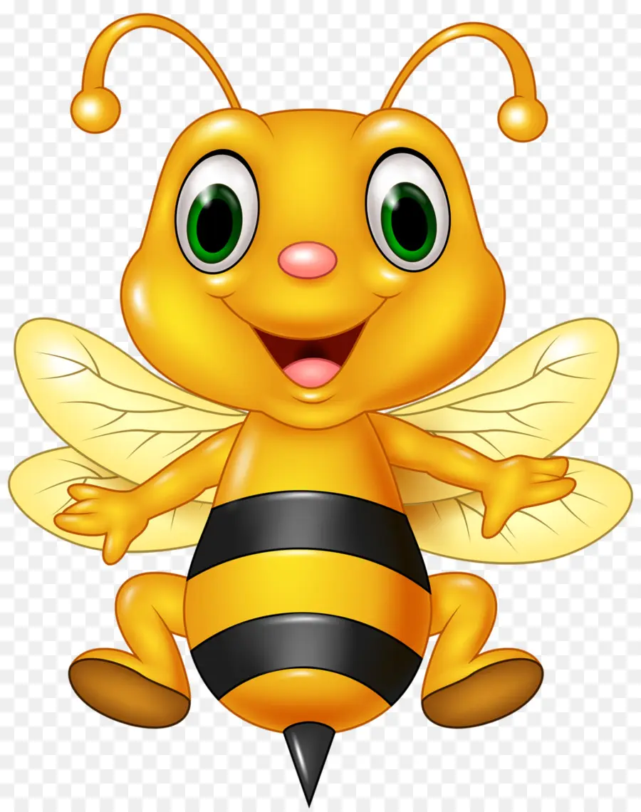 Abeille，Dessin Animé PNG