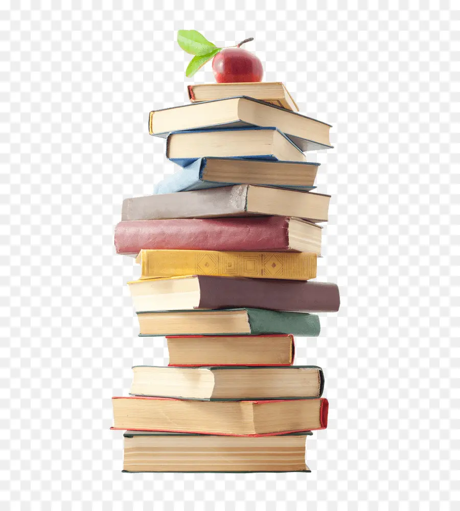 Pile De Livres，En Lisant PNG