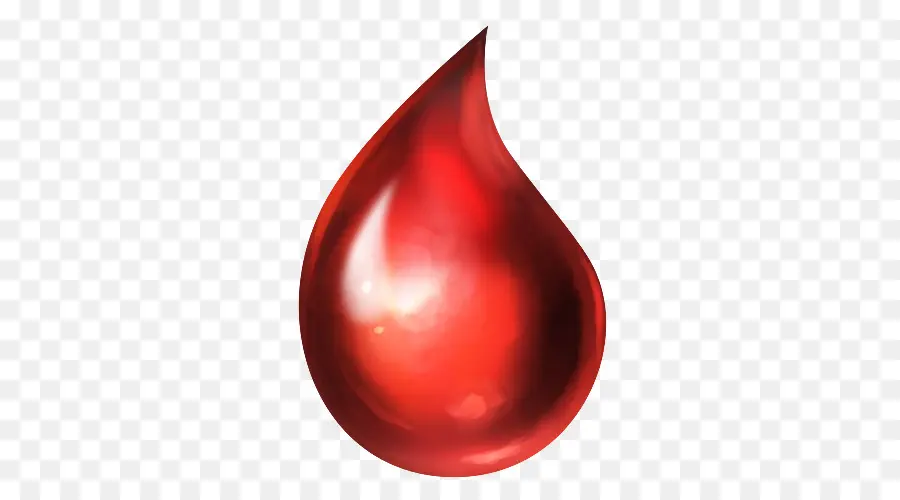 Goutte De Sang Rouge，Sang PNG