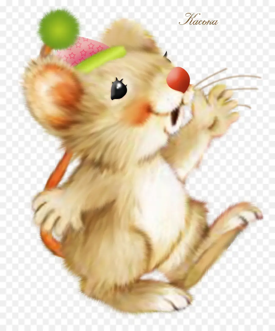 Souris Mignonne，Dessin Animé PNG