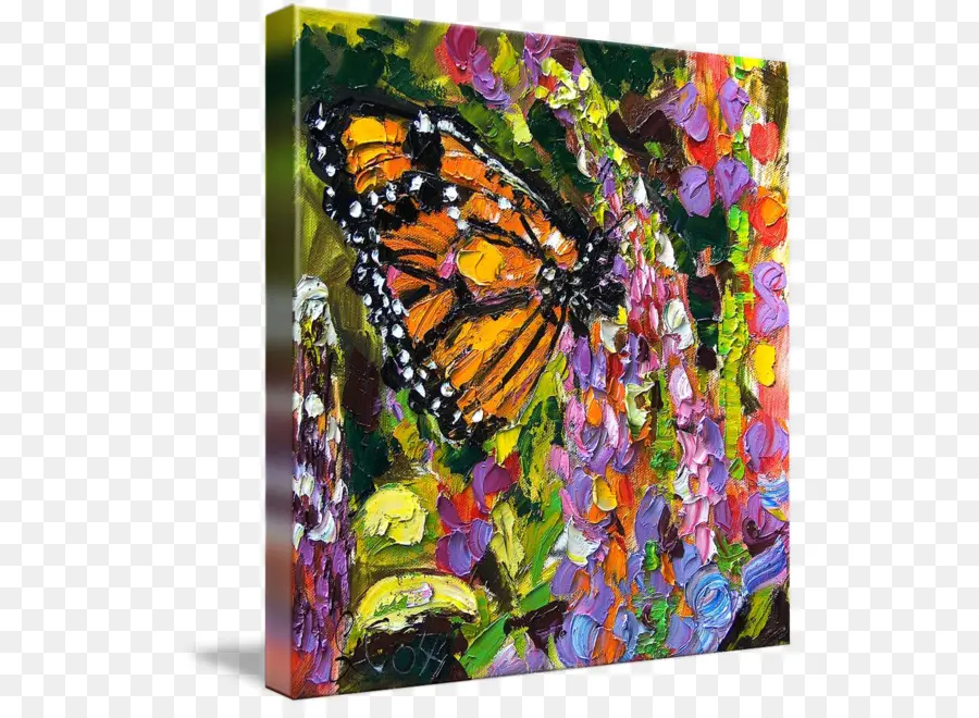 Peinture De Papillon，Nature PNG