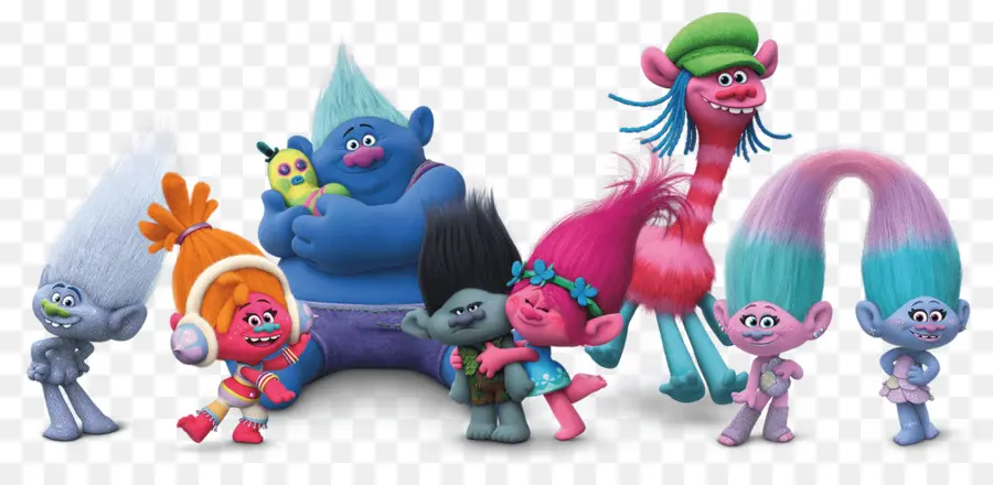 Trolls，Dessin Animé PNG