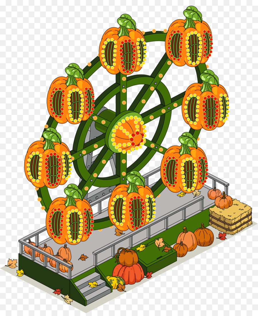 La Citrouille，Roue De Ferris PNG