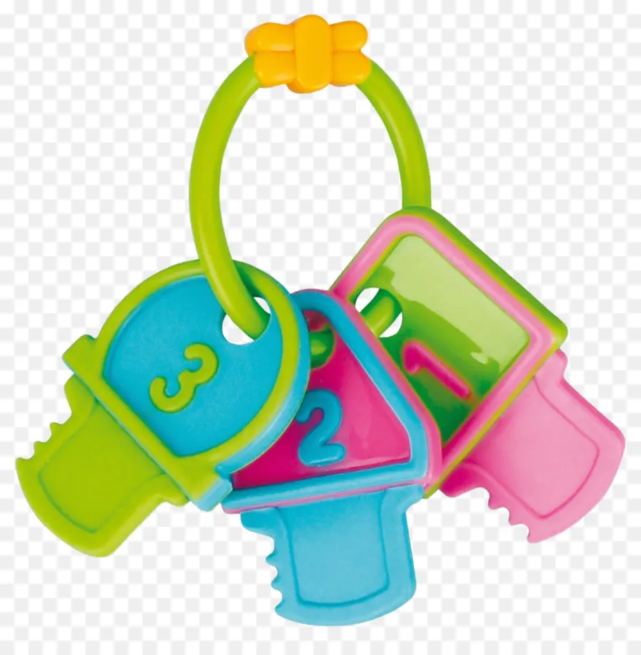 Clés De Jouets，Coloré PNG