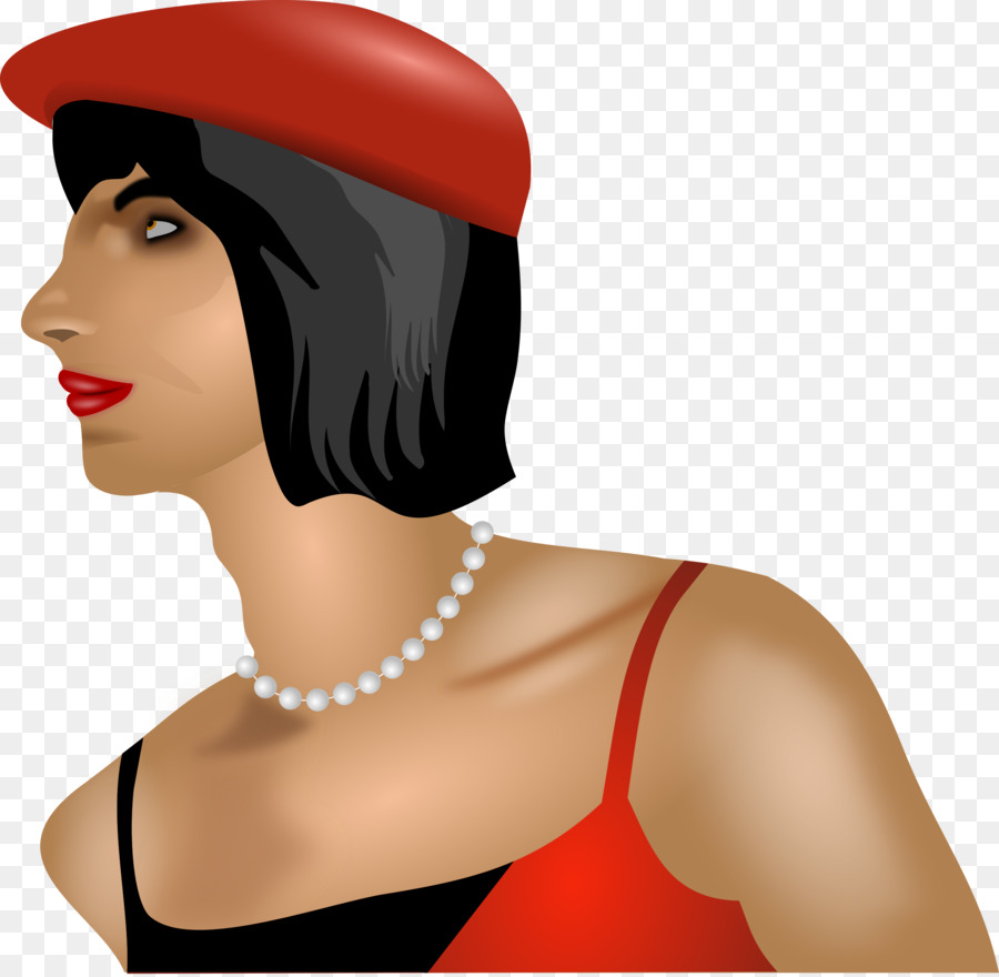 Femme Au Béret Rouge，Chapeau PNG