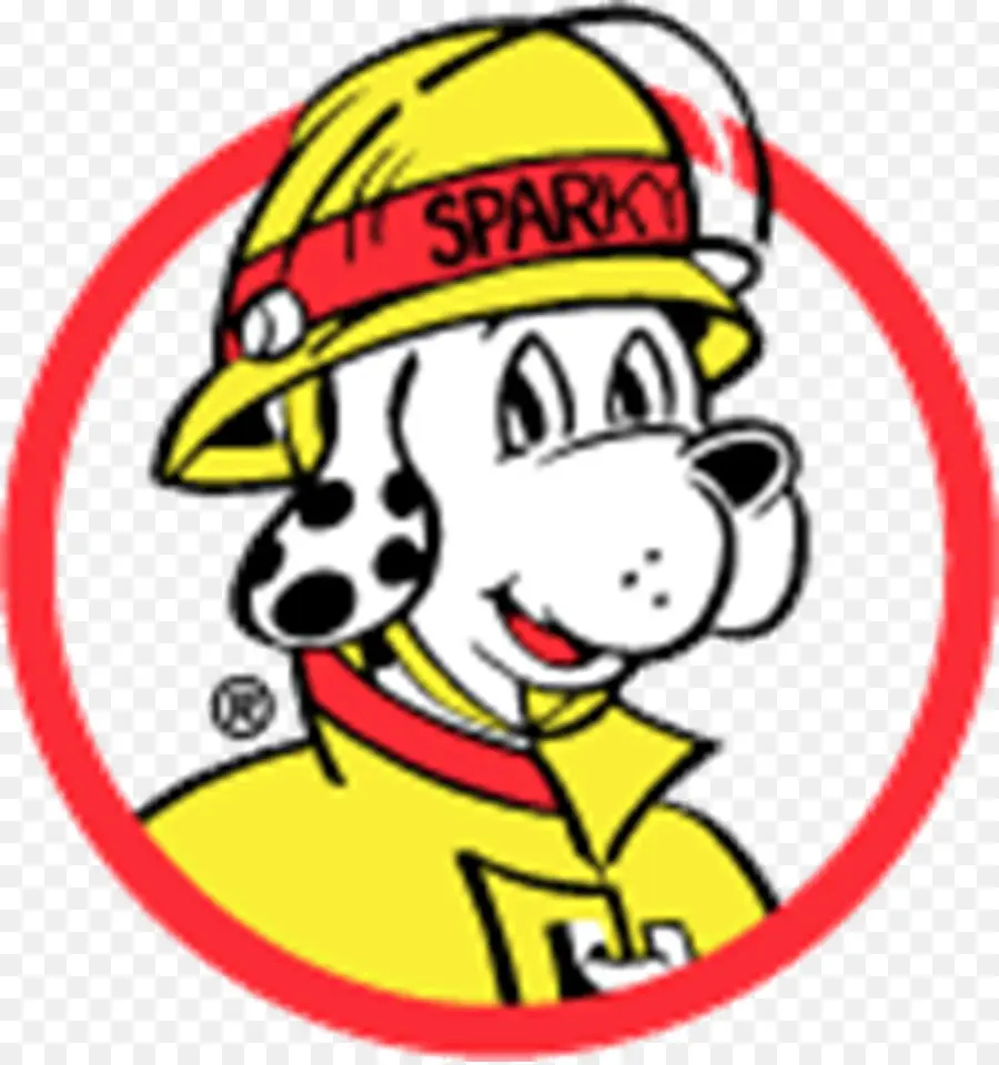 Sparky Le Chien De Feu，Pompier PNG