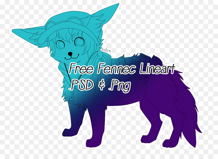 L Art En Ligne，Le Fennec PNG