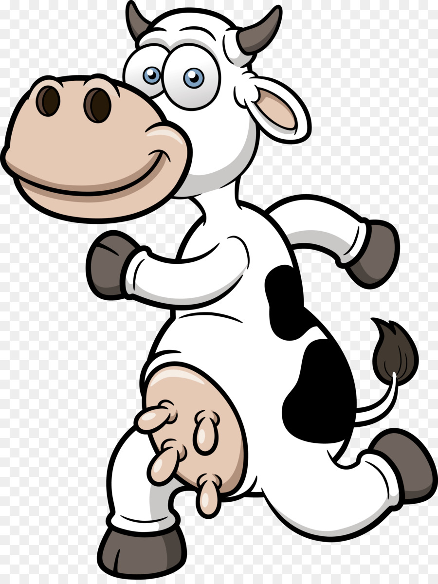 Vache De Dessin Animé，Animal PNG