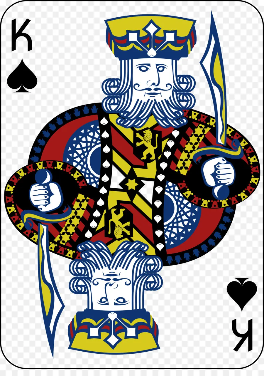 Roi De Pique，Carte à Jouer PNG