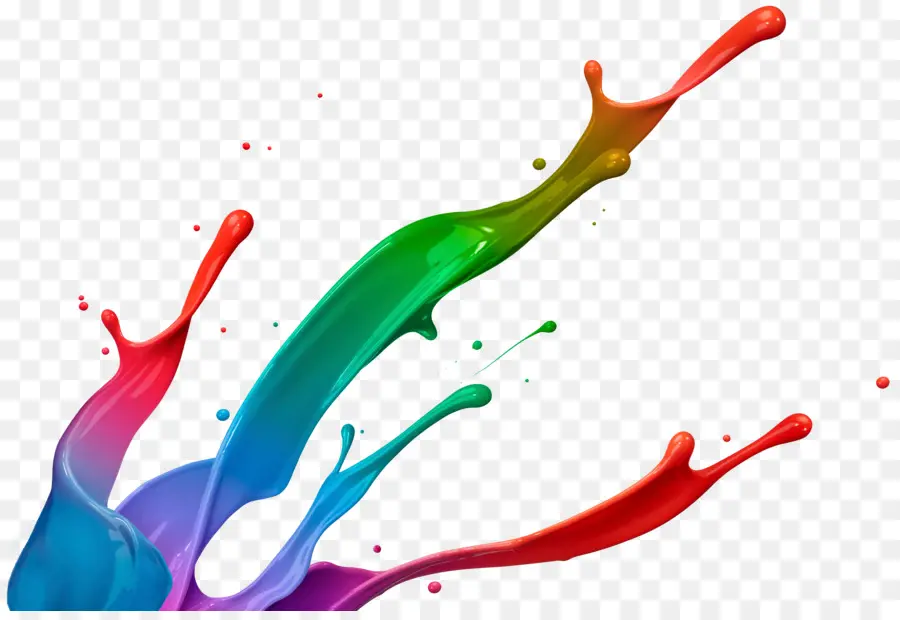 Éclaboussure De Peinture，Couleur PNG