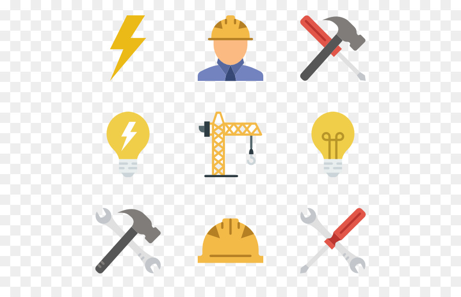 Outils De Construction，Casque PNG