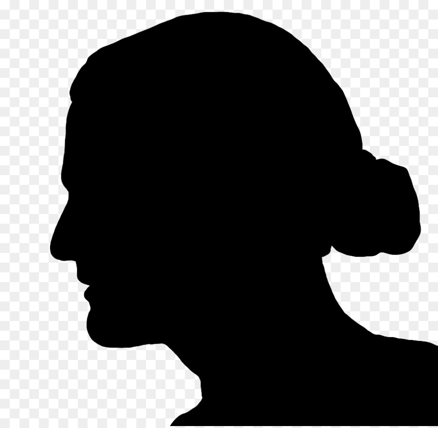 Silhouette De Femme，Profil PNG