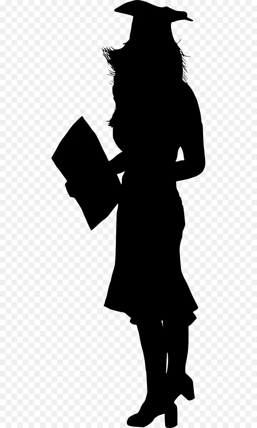 Diplômé Silhouette，Graduation PNG