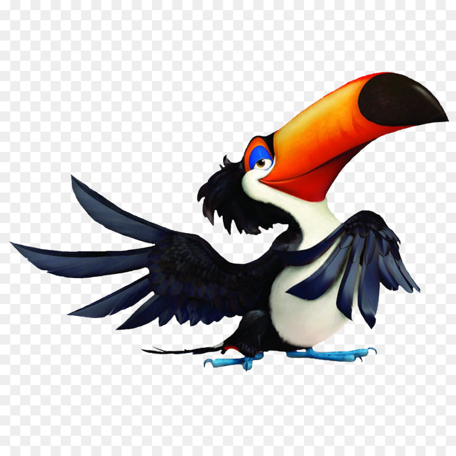 Oiseau De Dessin Animé，Toucan PNG