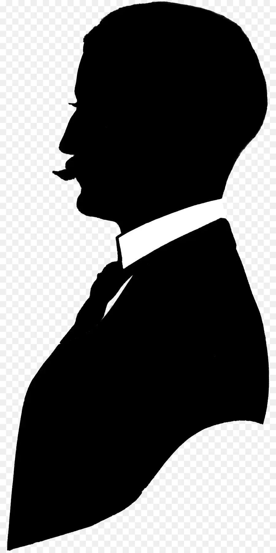 Homme Silhouette，Profil PNG