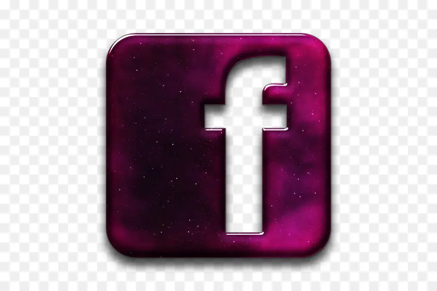 Icône Facebook Violette，Facebook PNG