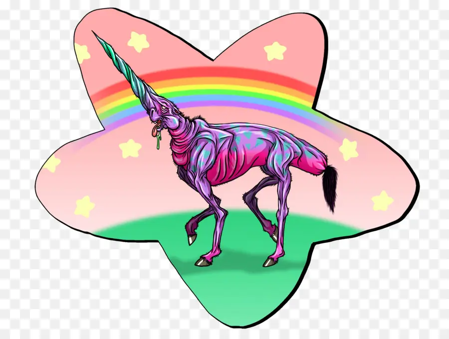 Licorne Zombie，Zombi PNG