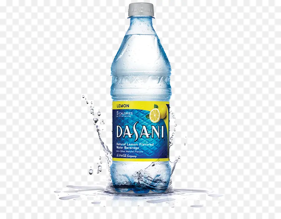 Bouteille D'eau Dasani，Citron PNG